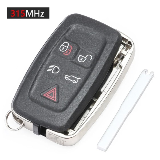 2012-2018 Land Rover Discovery LR2 LR4 / 5-Button 315Mhz Smart Key / PN: 5E0U40147 / KOBJTF10A (AFTERMARKET)